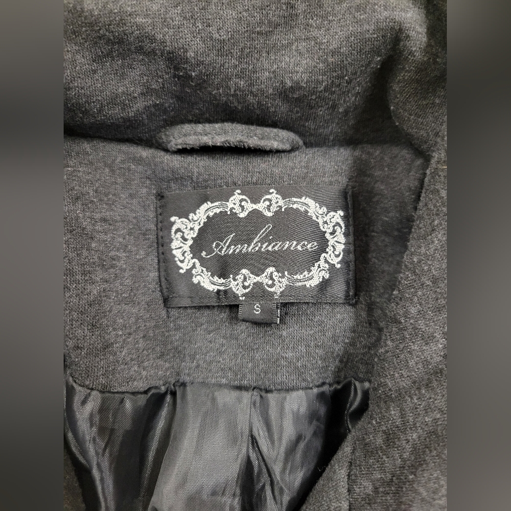 Womens Size Small Dark Gray Ambiance Jacket - Picture 2 of 9